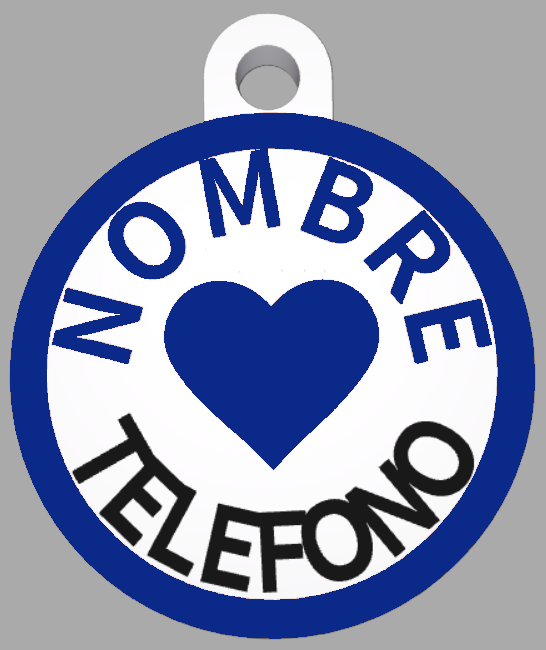 HuellaBasic. Placa Circular