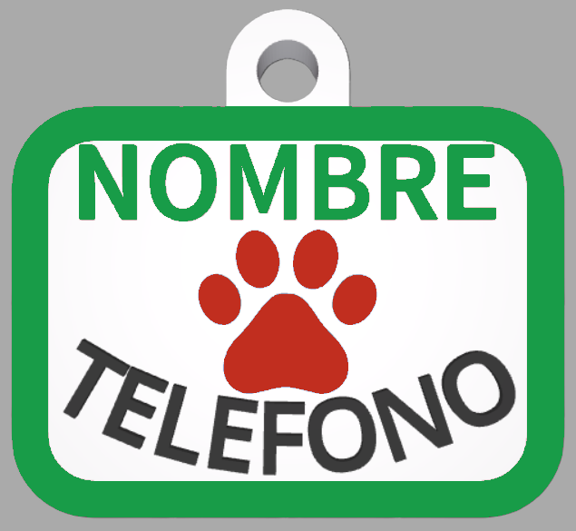 HuellaBasic. Placa Cuadrada