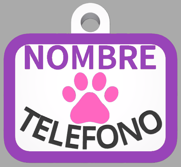 HuellaBasic. Placa Cuadrada