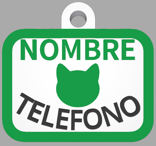 HuellaBasic. Placa Cuadrada