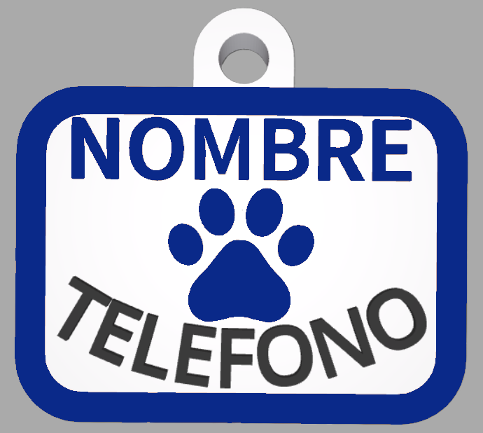 HuellaBasic. Placa Cuadrada