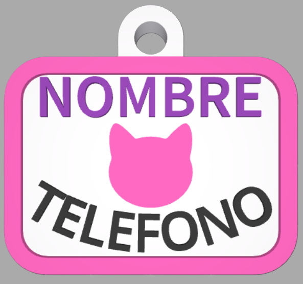 HuellaBasic. Placa Cuadrada