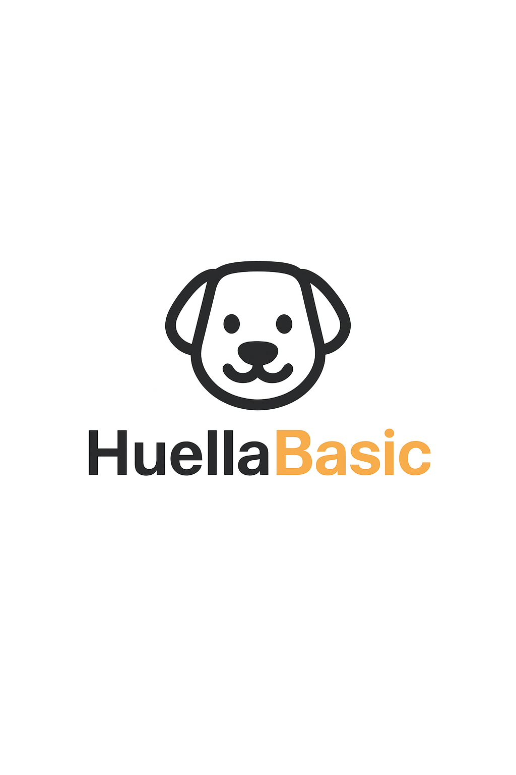 HuellaBasic. Placa de identificación personalizada para Mascotas