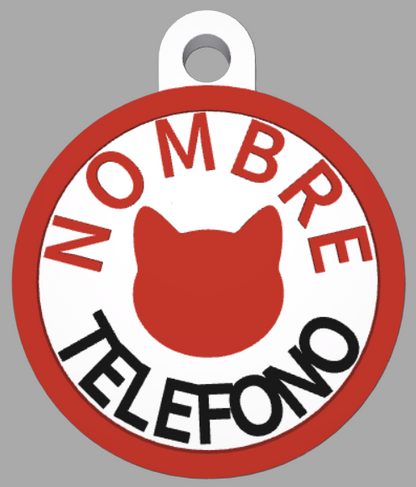 HuellaBasic. Placa Circular