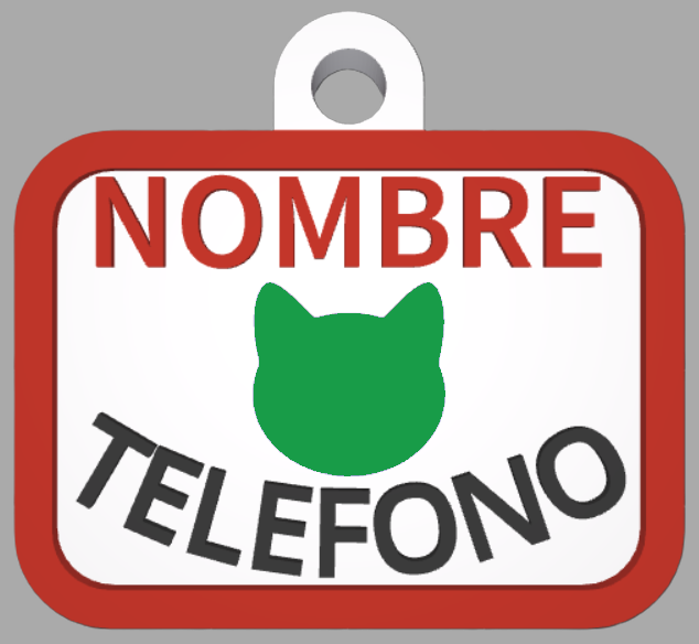 HuellaBasic. Placa Cuadrada