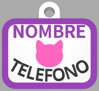 HuellaBasic. Placa Cuadrada
