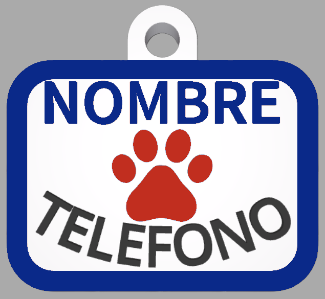 HuellaBasic. Placa Cuadrada
