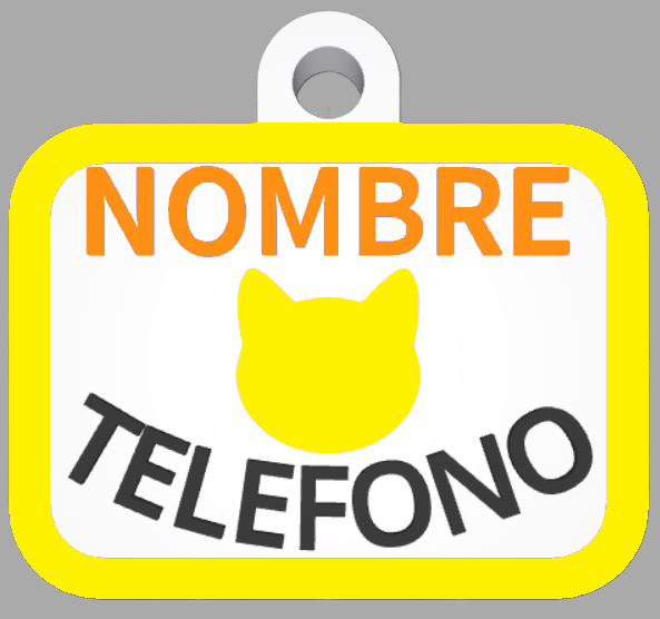 HuellaBasic. Placa Cuadrada