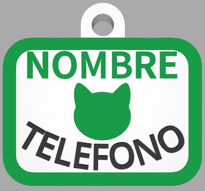 HuellaBasic. Placa Cuadrada