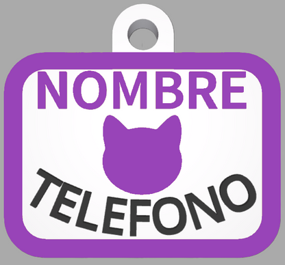 HuellaBasic. Placa Cuadrada