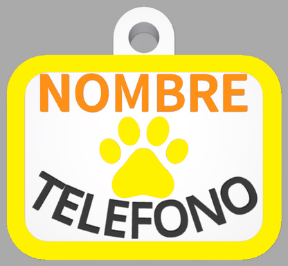 HuellaBasic. Placa Cuadrada