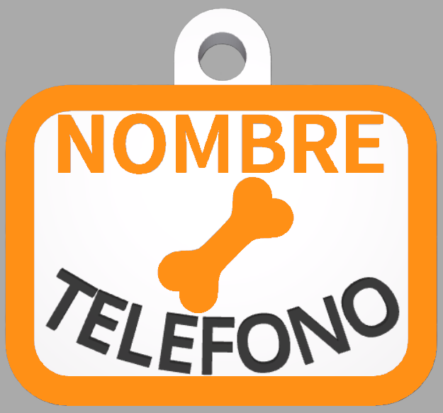HuellaBasic. Placa Cuadrada