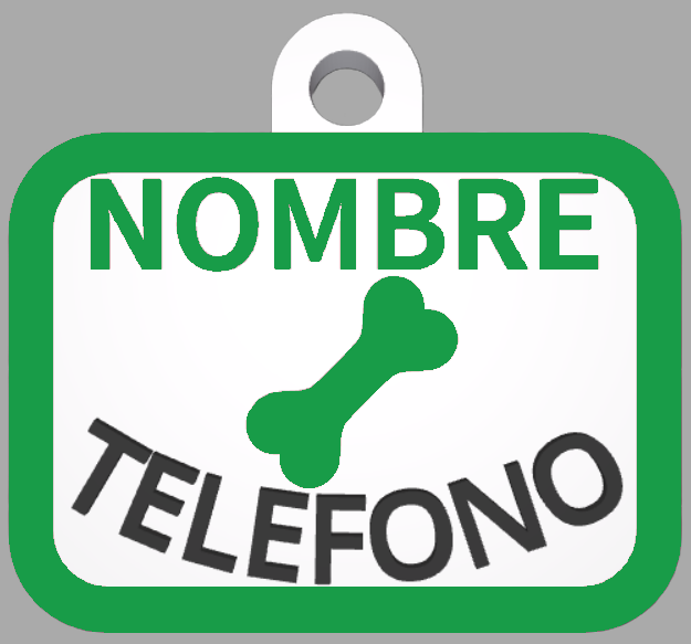 HuellaBasic. Placa Cuadrada