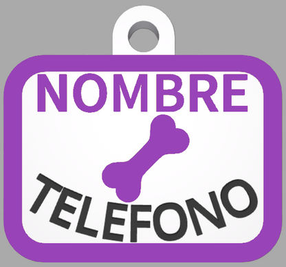 HuellaBasic. Placa Cuadrada
