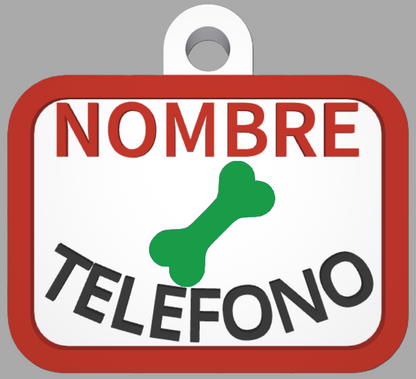 HuellaBasic. Placa Cuadrada