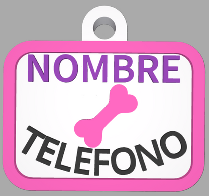 HuellaBasic. Placa Cuadrada