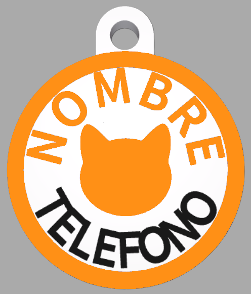 HuellaBasic. Placa Circular