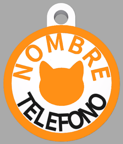 HuellaBasic. Placa Circular