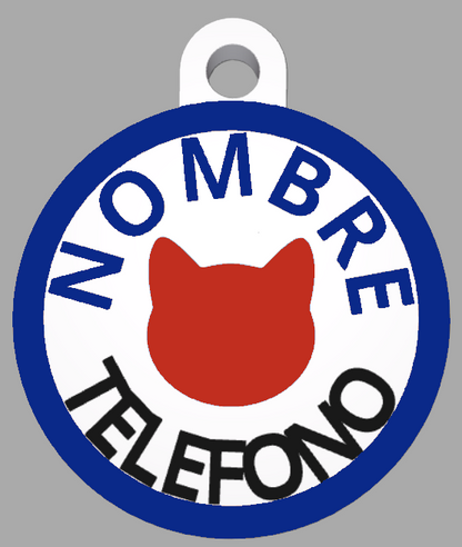 HuellaBasic. Placa Circular