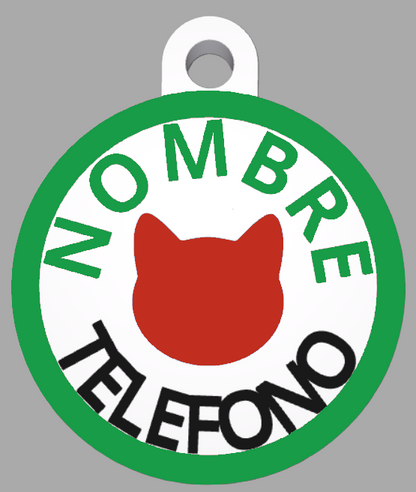 HuellaBasic. Placa Circular